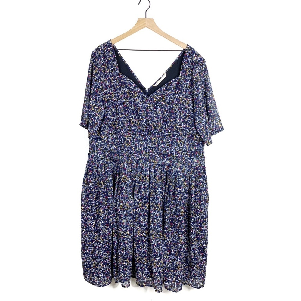 Wayward Fancies Eshakti Georgette Empire Dress 3X